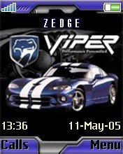 Blue Dodge Viper -  1