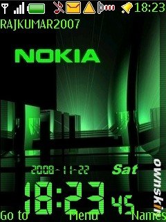Swf Nokia Calendar -  1
