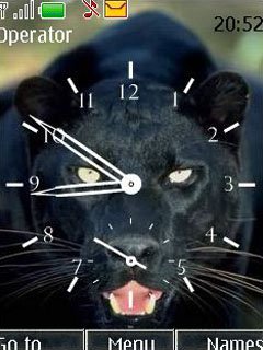 Panther Clock Swf -  1