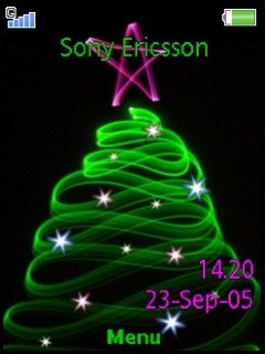 Neon Christmas Tree -  1