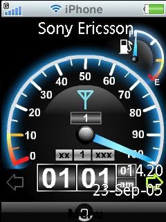 Speed Clock Iphone -  1