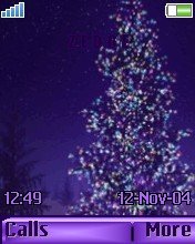 Purple Xmas-tree -  1