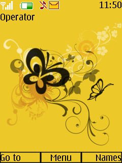 Yellow Butterfly -  1