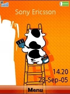 Orange Cow Animated -  1