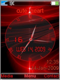 Red Swf Clock -  1