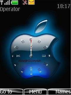 Swf Apple Mac Clock -  1