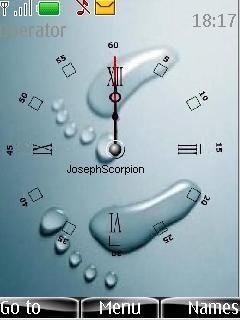 Swf Water Foot Clock -  1