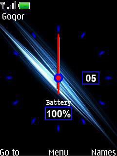 Battery Clock Analog -  1