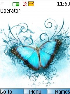 Blue Butterfly -  1