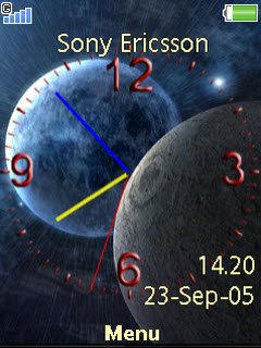 Space Clock -  1