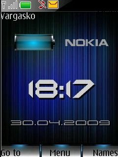 Nokia Blue Abstract -  1