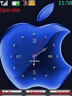 Apple Animated Clock -  1