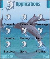 Animated Dolphins -  2