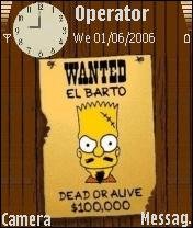 El Barto Wanted -  1