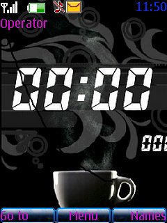 Coffee Clock Swf -  1