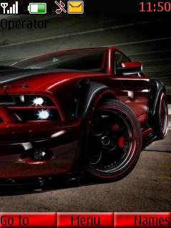 Red Mustang -  1