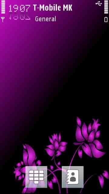 purple flower -  1