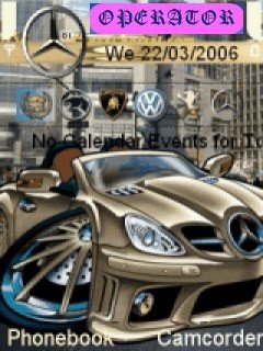 Gold Mercedes Benz -  1