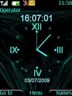 Neon Duo Clock -  1