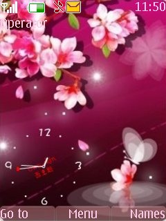 Swf Flower Clock -  1