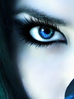 Blue Captivating Eye -  1