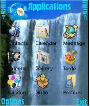 Animated Waterfall Theme -  2