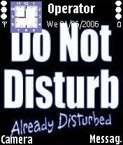 Do Not Disturb -  1