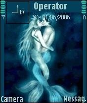 Kissing Mermaids -  1