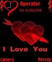 Red I Love U -  1