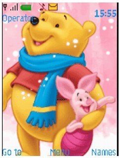 Pooh In The Snow -  1