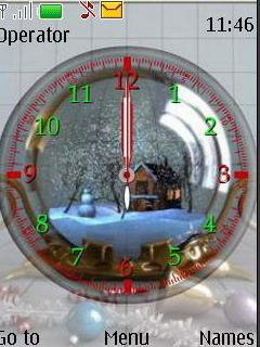 Winter Clock -  1