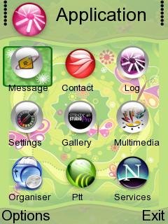 Green Butterflies -  2