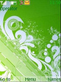 Green Abstract -  1