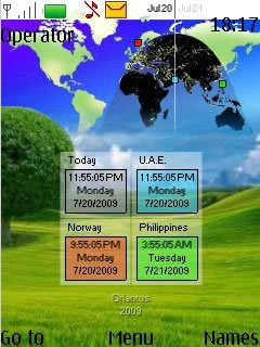 World Clock Tree -  1