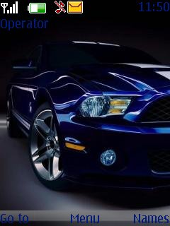 Hot Mustang Blue -  1