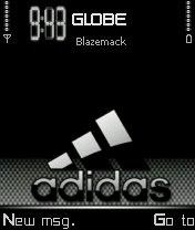 Black Gloss Adidas -  1