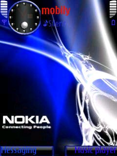 blue nokia -  1