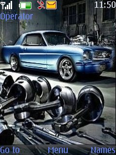 Mustang Blue -  1