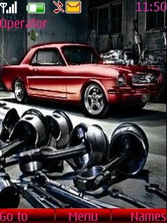 Mustang Red -  1