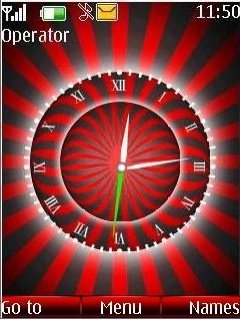 Red Clock -  1