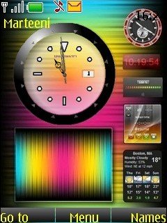 Spectrum Clock -  1