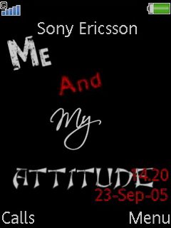 My Attitude -  1