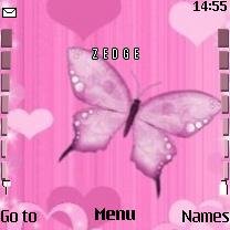 Pink Butterfly -  1