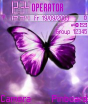 Butterfly Purple -  1