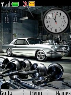 Mustang Clock -  1
