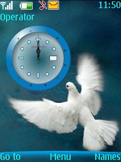 Swf Dove Clock -  1