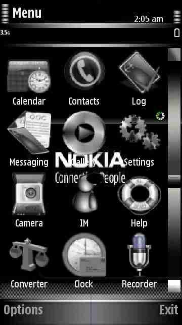 black nokia -  2