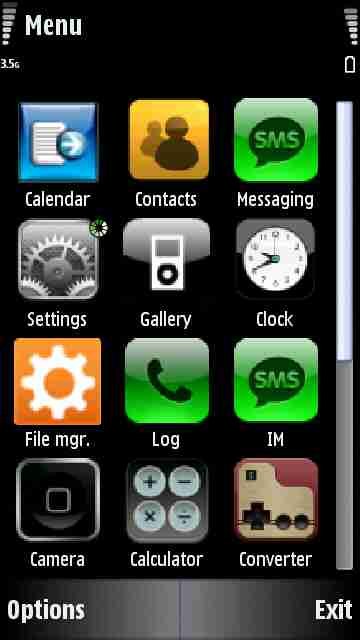 Apple Iphone Icons -  2