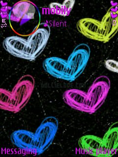 Colourfull Hearts -  1