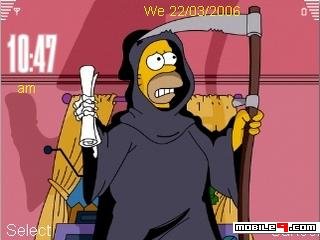 Homer Funny Dead -  1